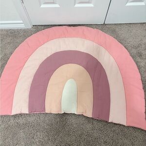 Pink and Purple Rainbow Play Mat